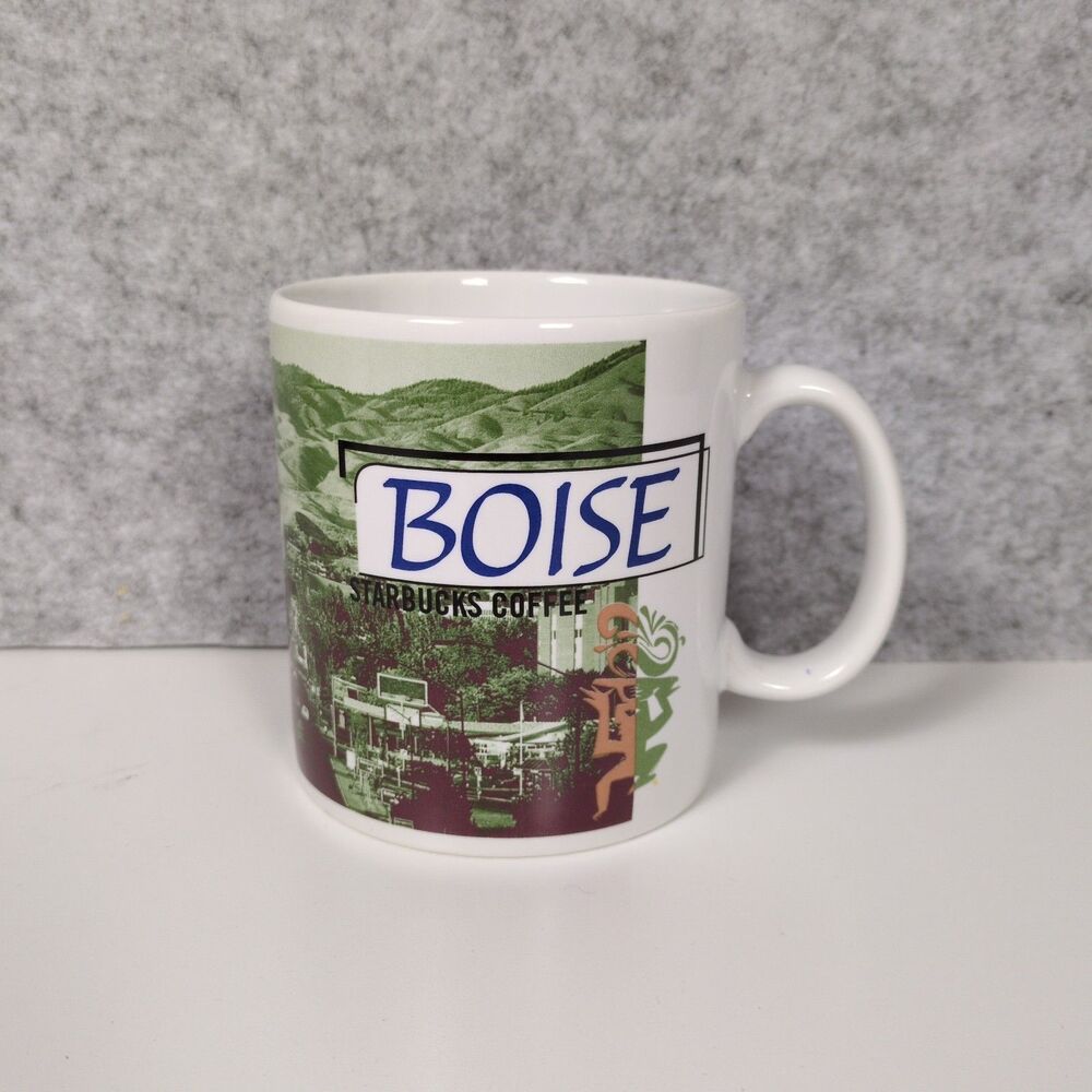 Vintage 1999 Starbucks City Collectors Series Mug Boise Idaho 20 oz Coffee Tea